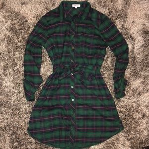 JusFab Plaid Dress